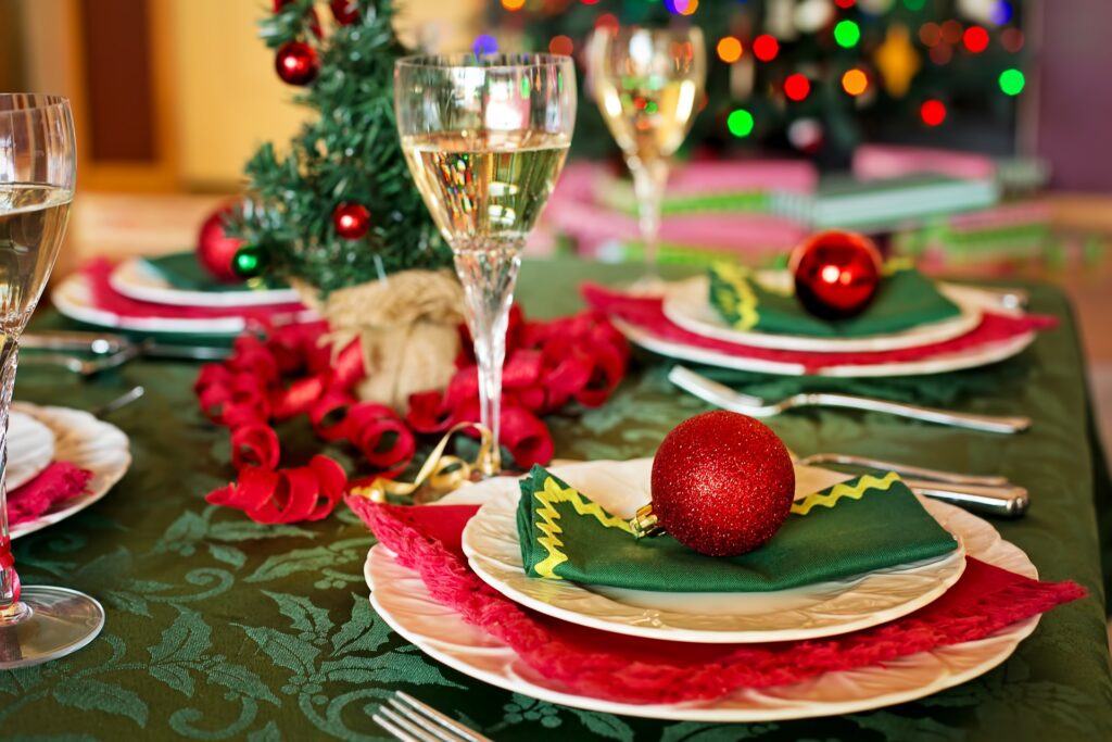 benedizione tavola di Natale