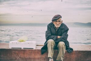 vecchio e mare - crisi e pandemia